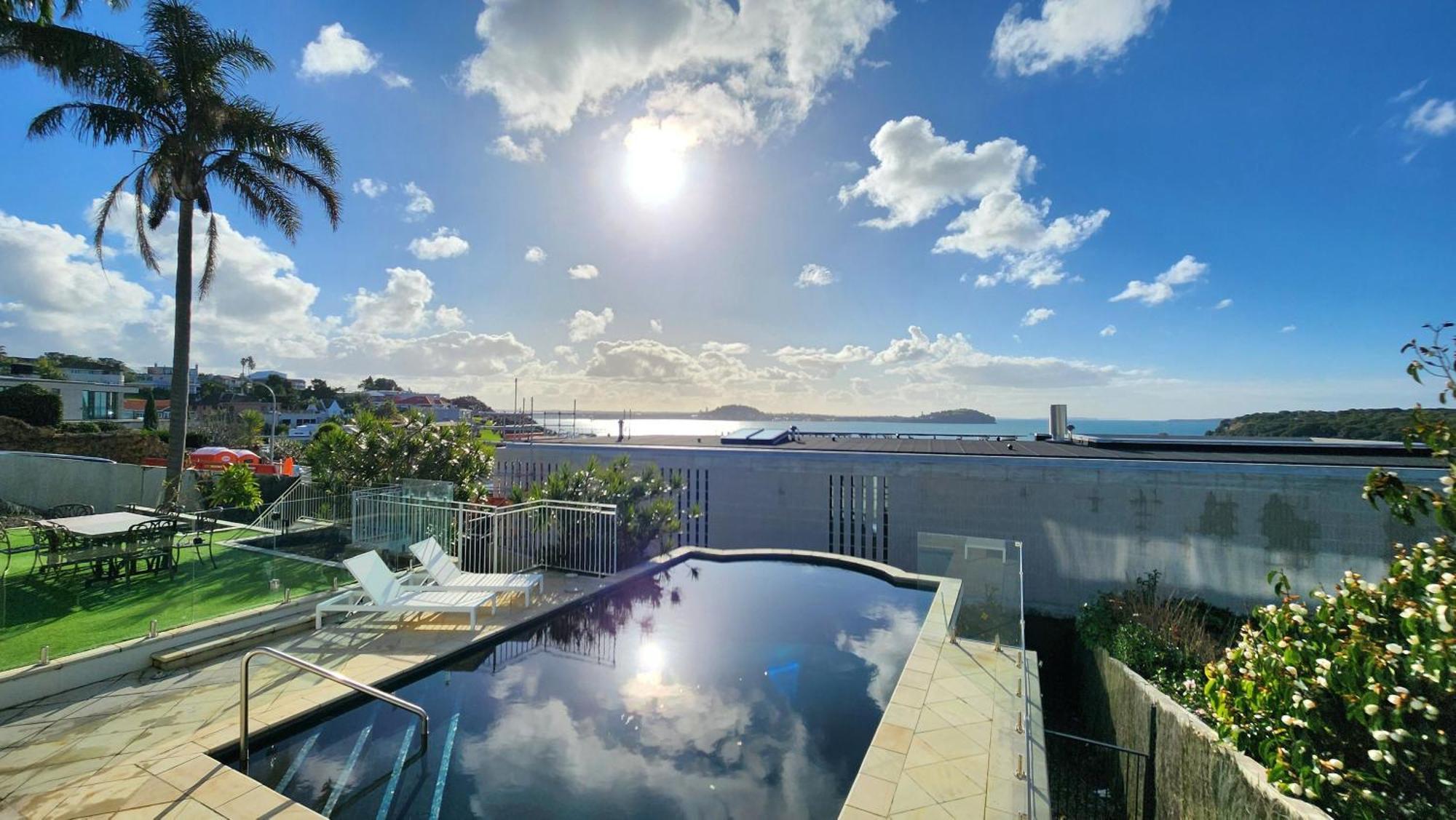 Orakei Grandeur Mansion With Sea Views & Pool Villa Auckland Ngoại thất bức ảnh